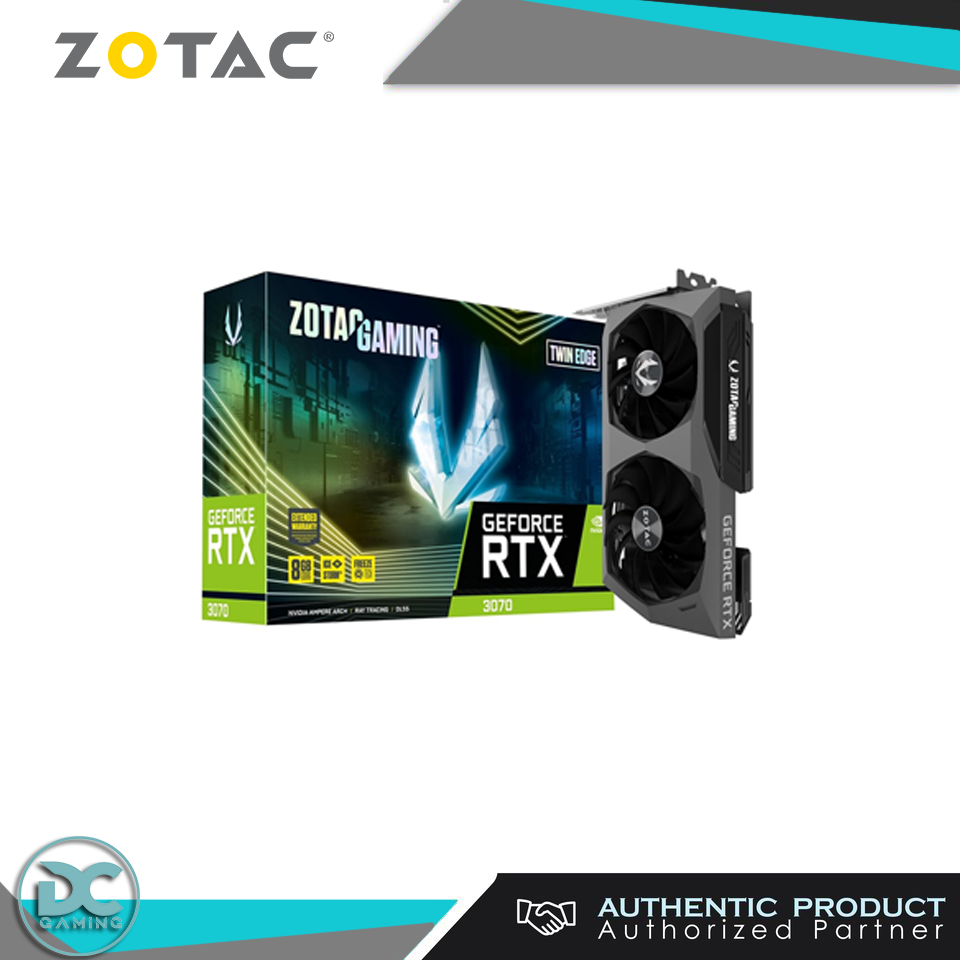 Zotac GeForce® RTX 3070 Twin Edge OC LHR - 8GB GDDR6